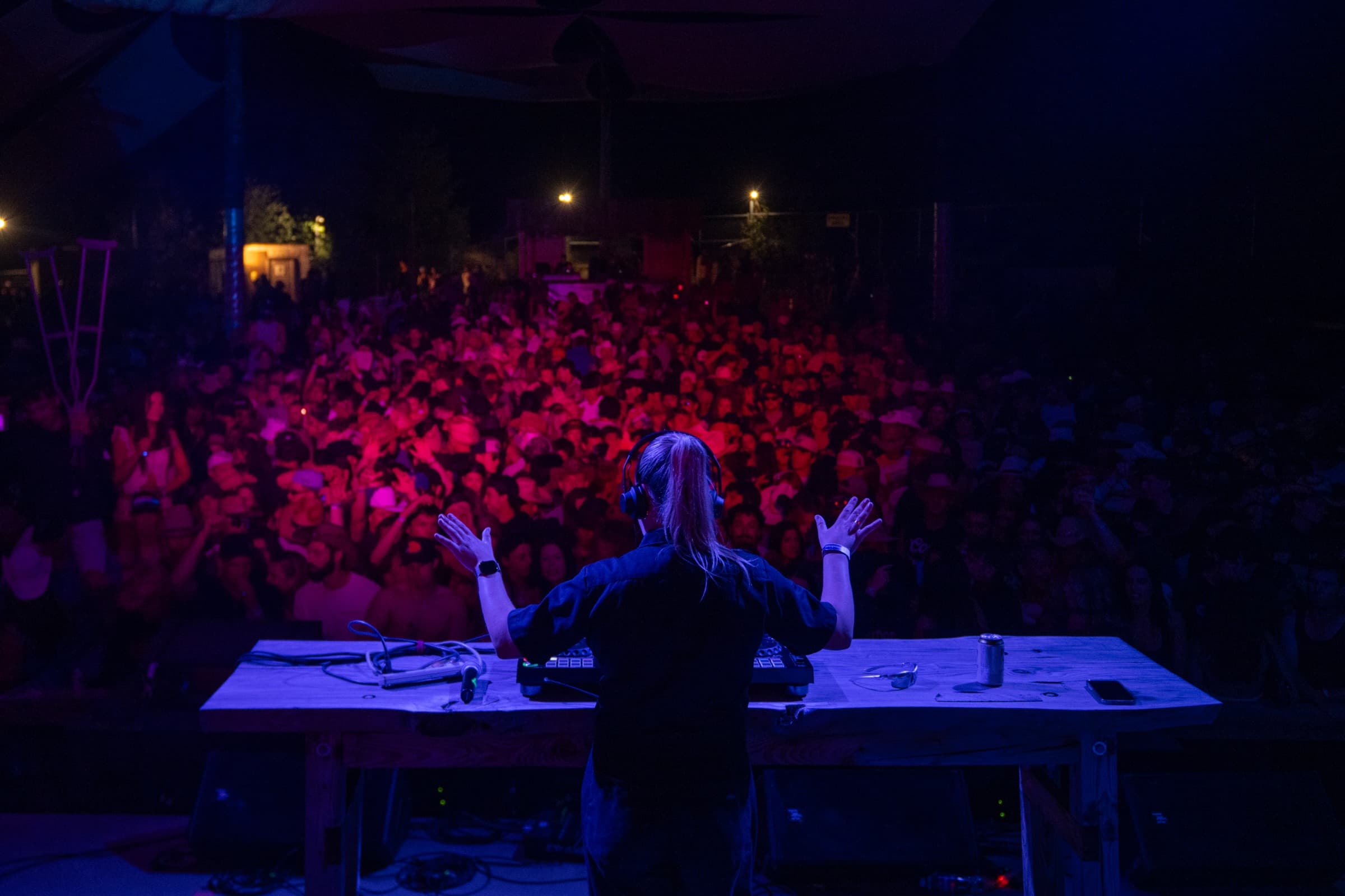 Sport Mode performing to a packed crowd at Laketown Shakedown