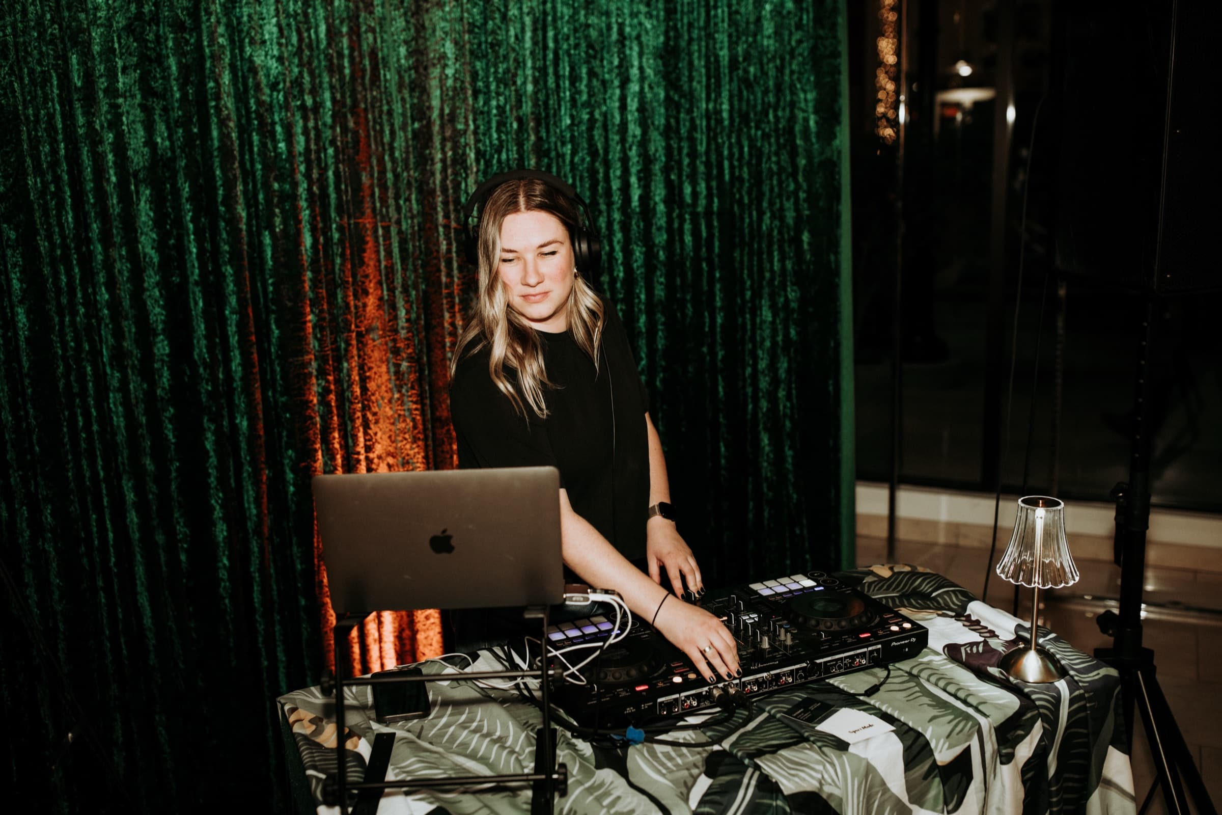 Sport Mode DJing a private event